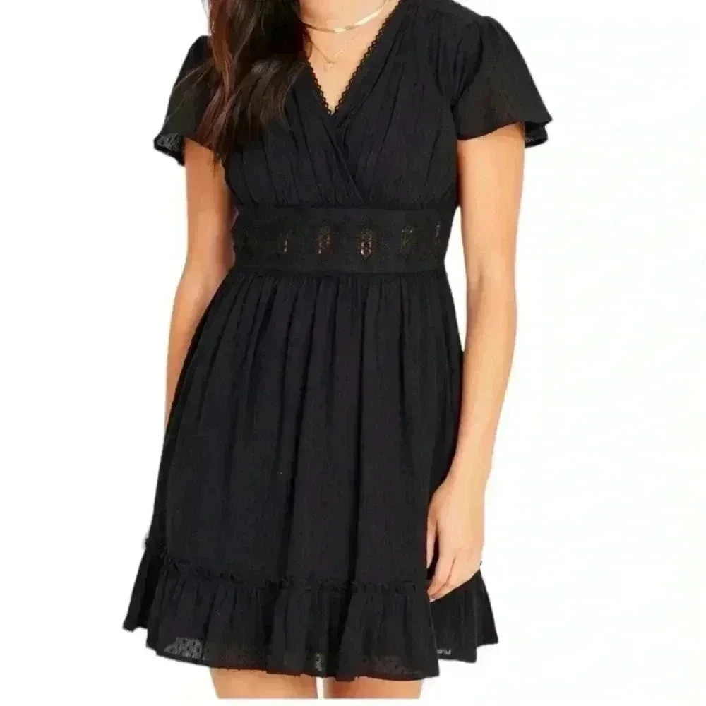 Altard state Black dress size Small - Picture 9 of 9